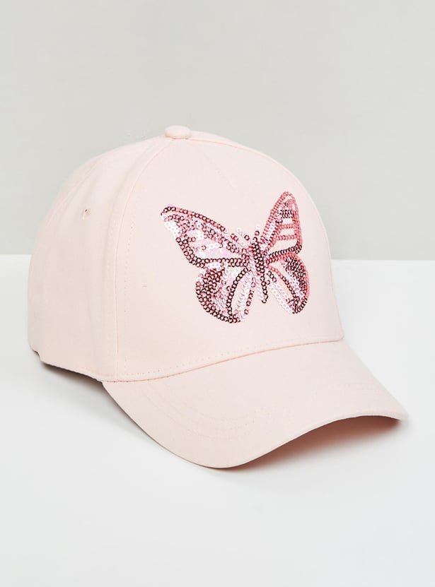 MAX Girls Sequinned Cap