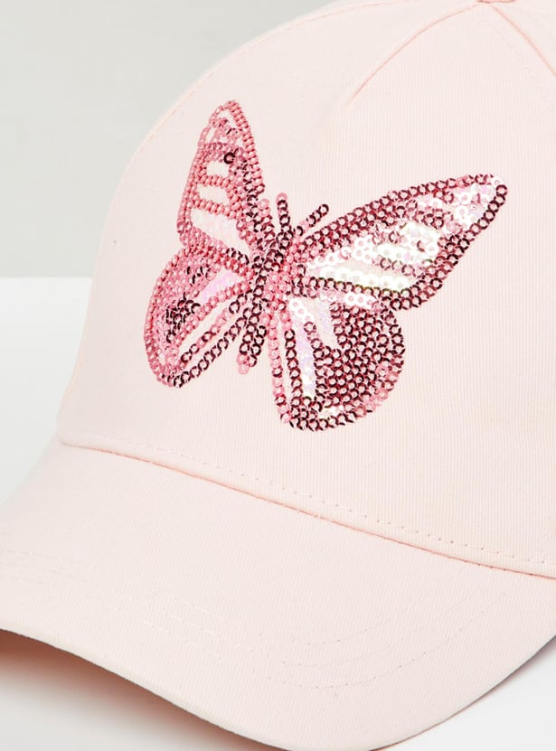 MAX Girls Sequinned Cap