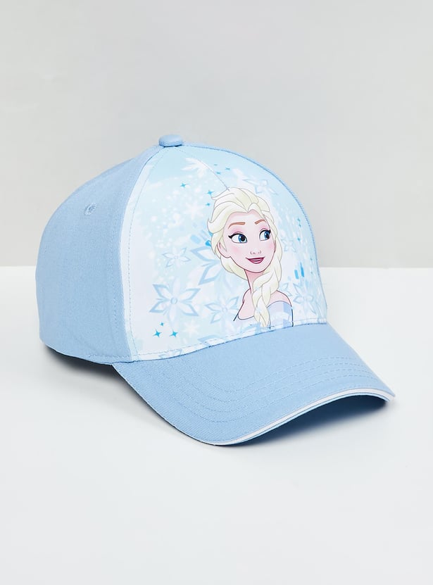 Girls Frozen Printed Cap
