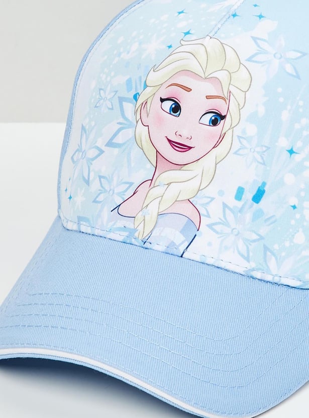 Girls Frozen Printed Cap