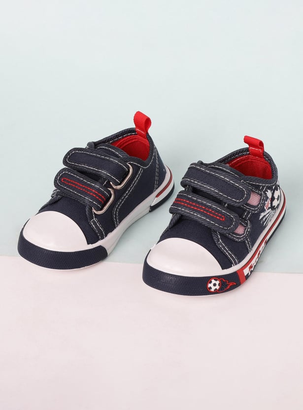 Boys Printed Canvas Shoes