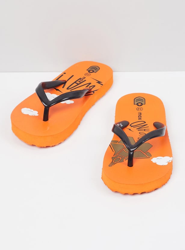 Boys Printed Flip Flops