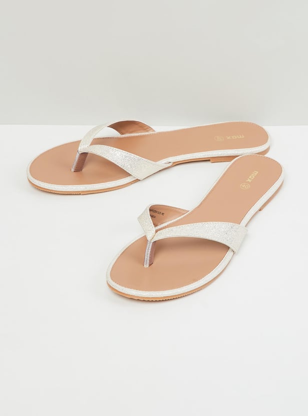 Women Solid Flat Sandals 