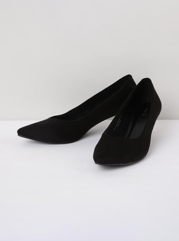 Women Solid Cone Heels