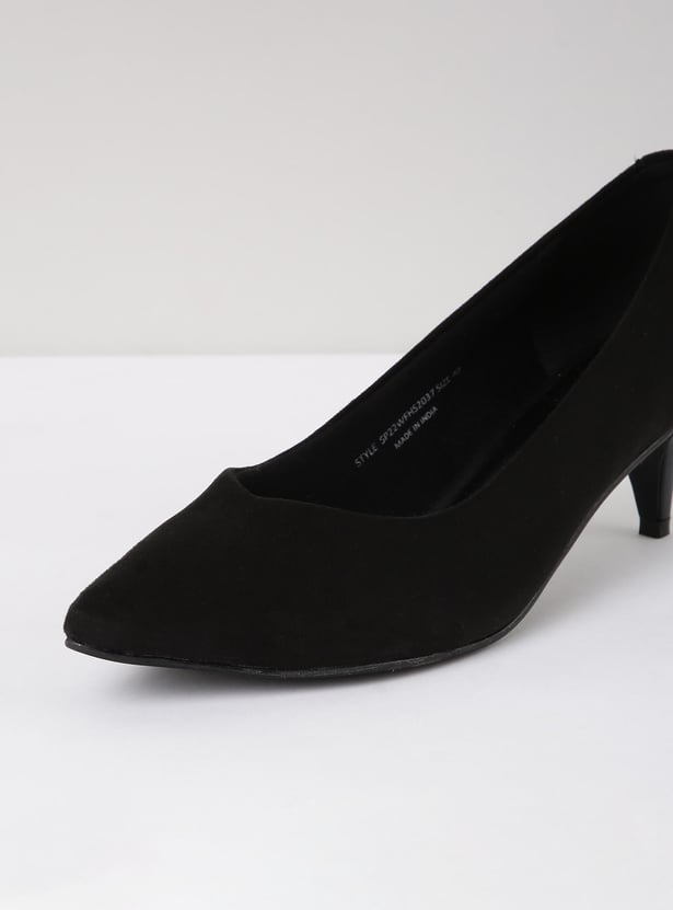 Women Solid Cone Heels