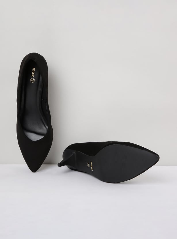 Women Solid Cone Heels