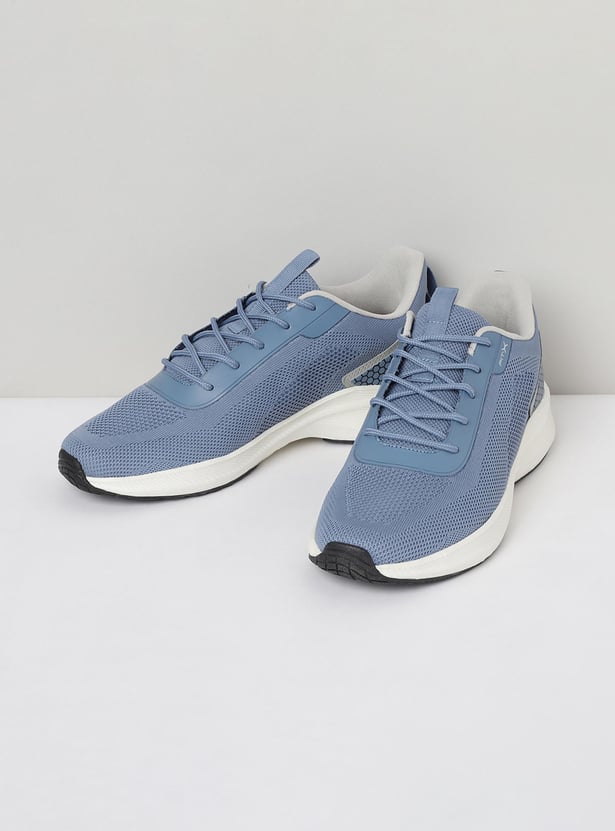 MAX Men Textured Lace-Up Sports Shoes