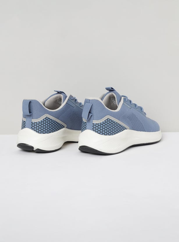 MAX Men Textured Lace-Up Sports Shoes