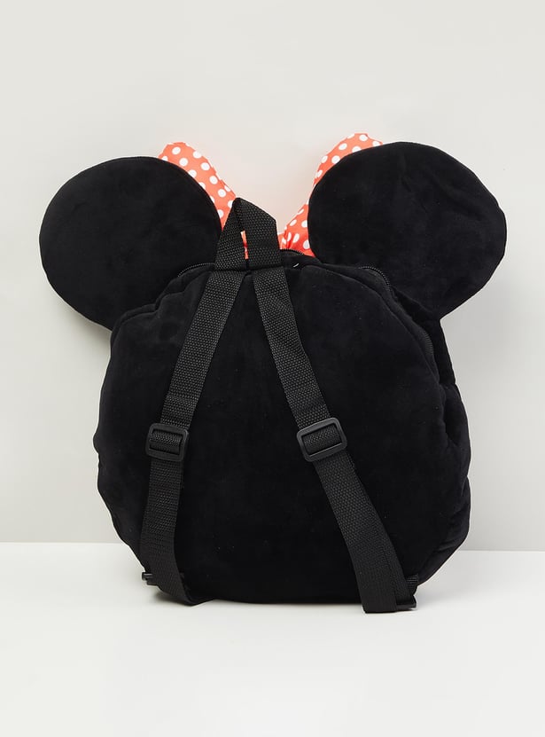 Girls Minnie Mouse Printed Backpack