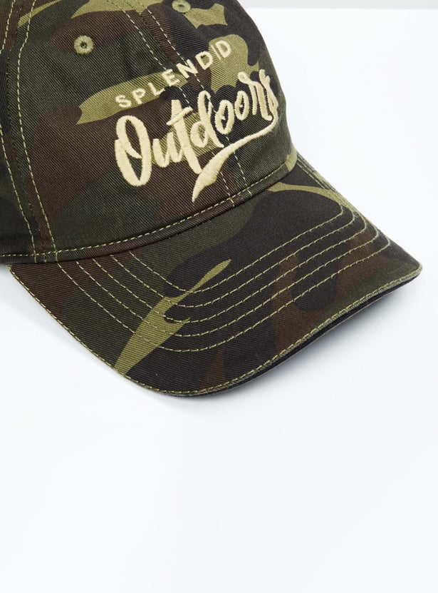 MAX Men Camouflage Printed Cap