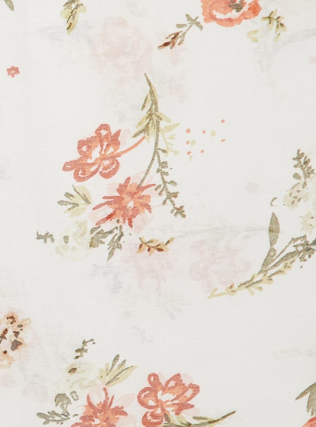 MAX Women Floral Printed Scarf
