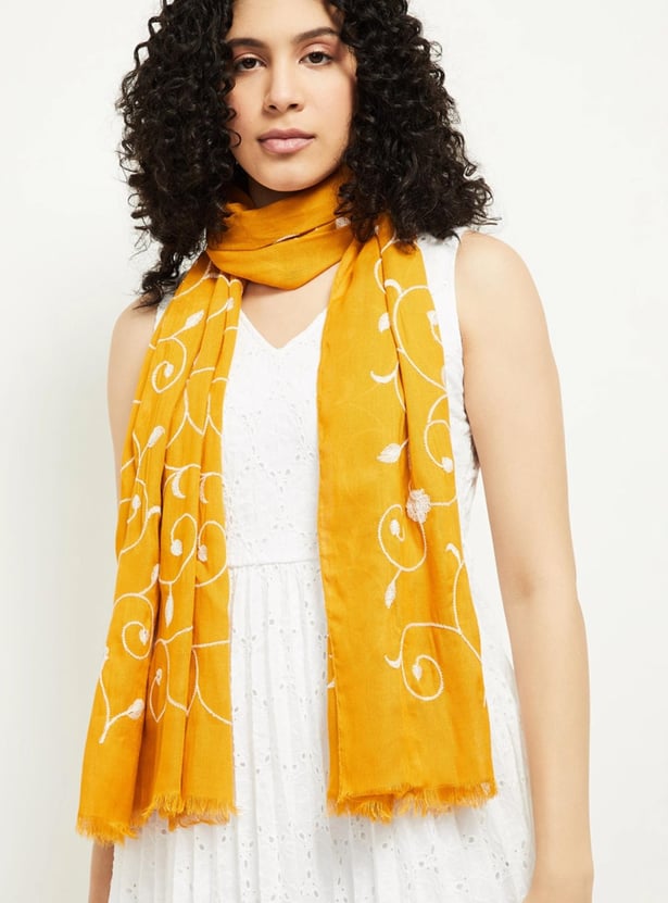 Women Embroidered Scarf