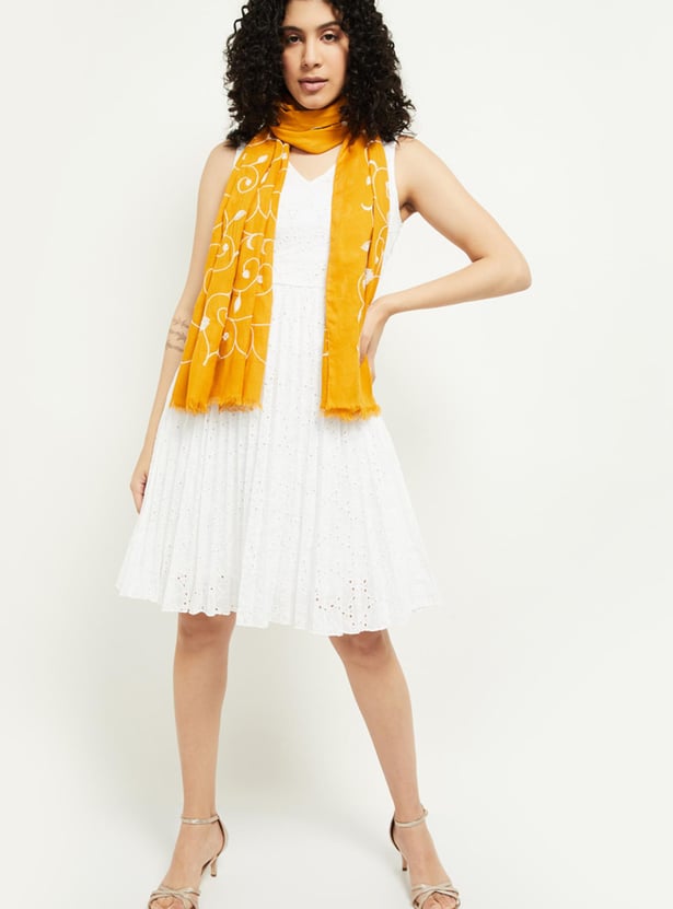 Women Embroidered Scarf