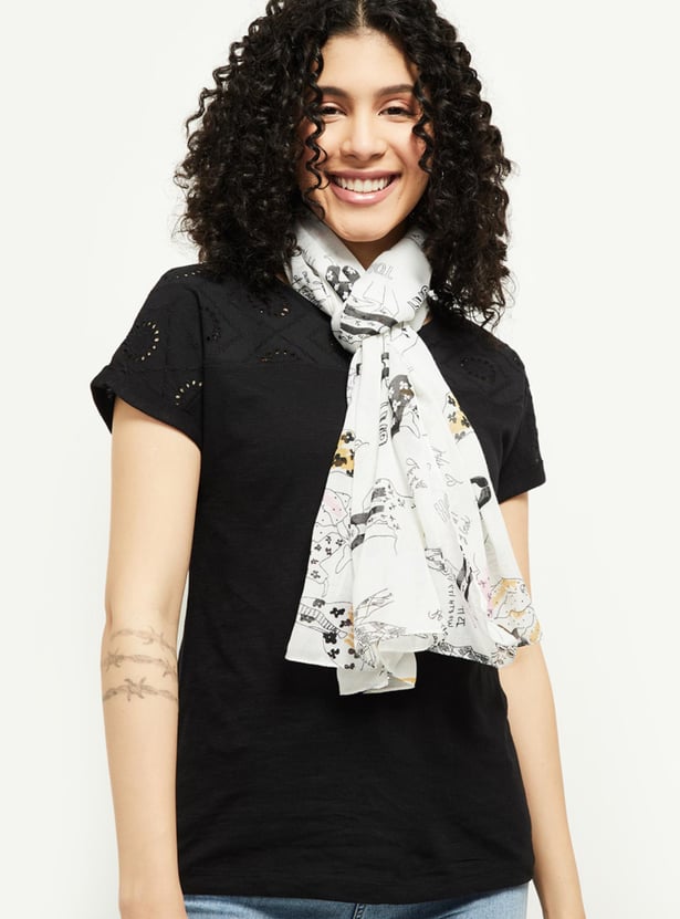 MAX Women Printed Scarf
