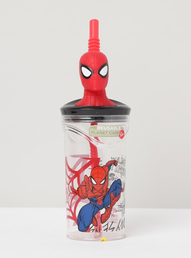 Spiderman Print Sipper Tumbler