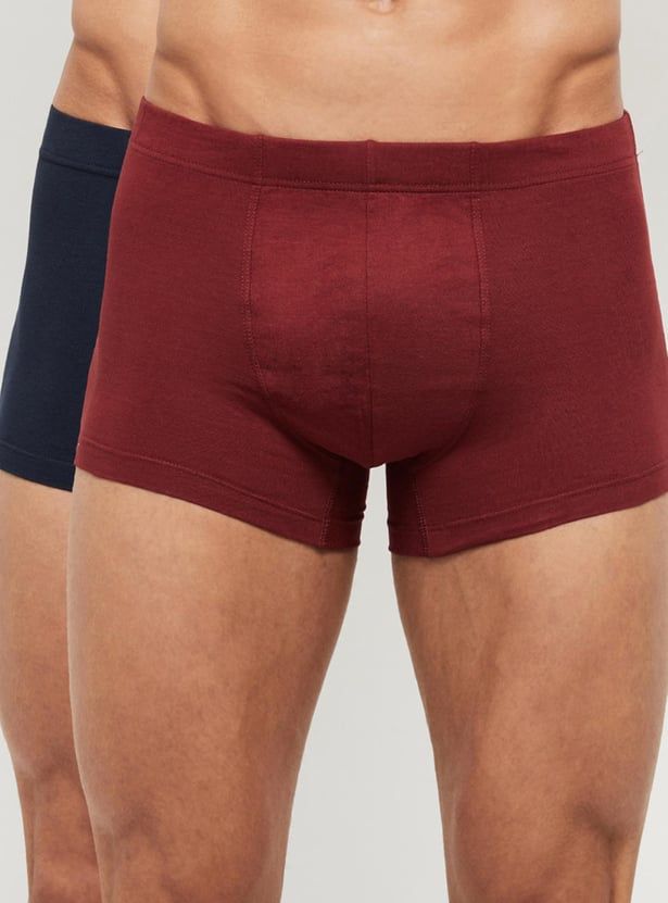 Solid Trunks - Pack of 2 