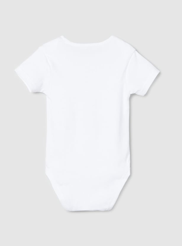 Boys Printed Ring Snap Closure Bodysuit - Pack of 2