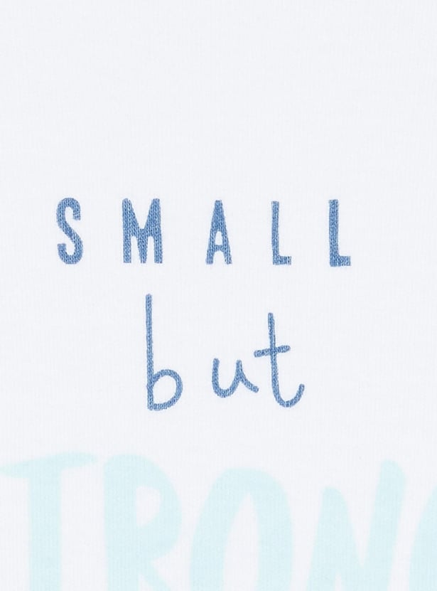 Boys Printed Ring Snap Closure Bodysuit - Pack of 2