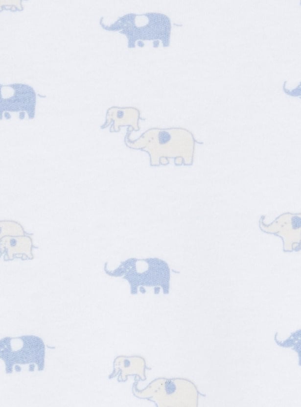 Boys Printed Ring Snap Closure Bodysuit - Pack of 2