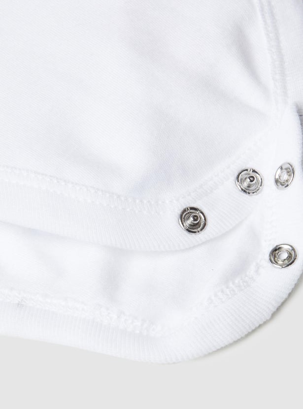 Boys Printed Ring Snap Closure Bodysuit - Pack of 2