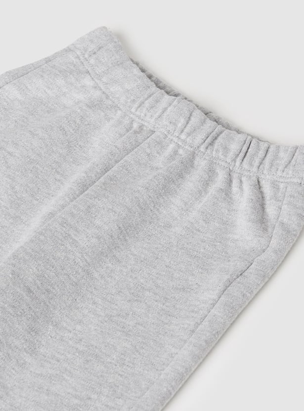 Girls Printed T-shirt with Pyjamas