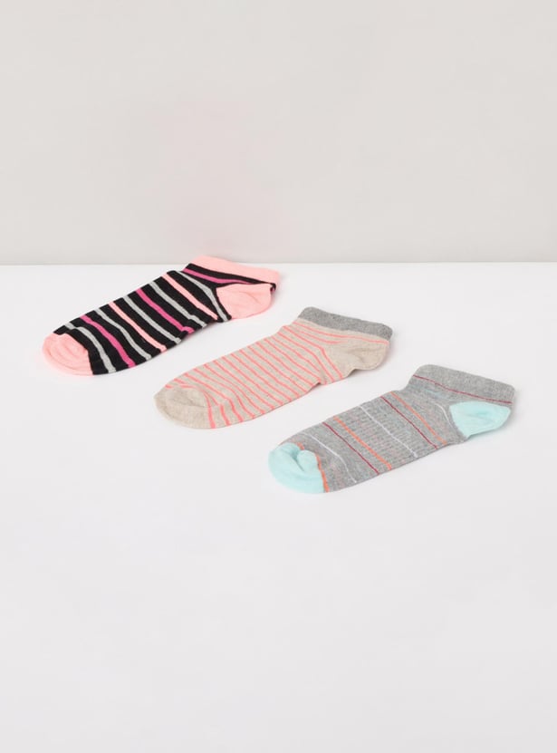 Women Striped Socks - Pack of 3