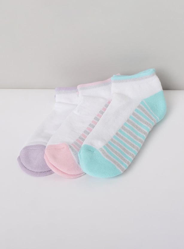 Girls Printed Socks - Pack of 3
