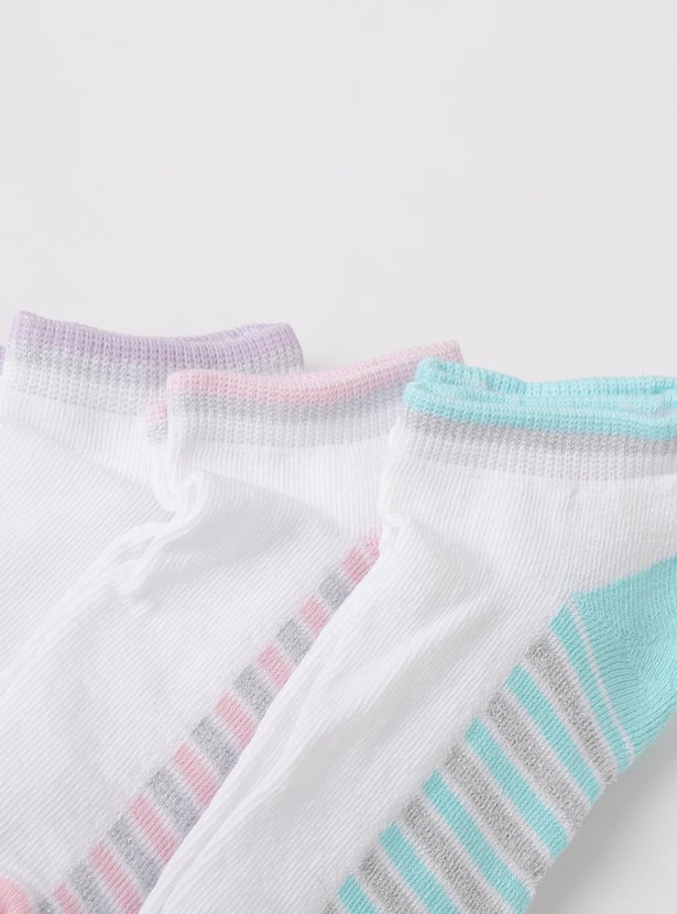 Girls Printed Socks - Pack of 3