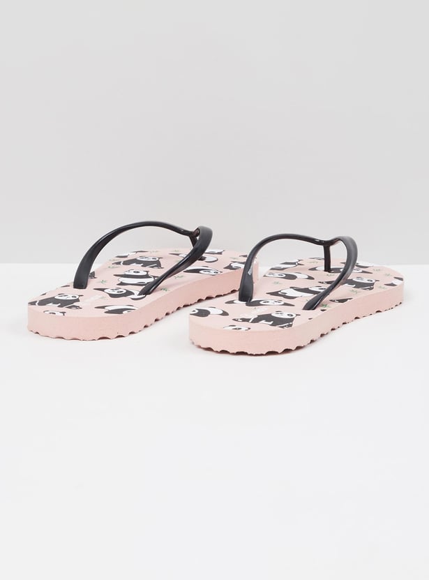 Women Printed Flip Flops 