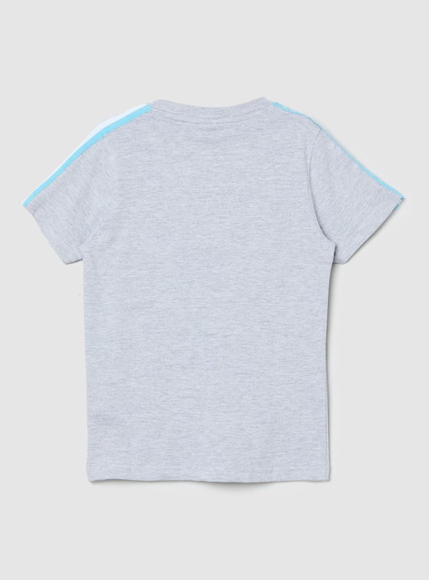 Boys Printed Polo T-shirt