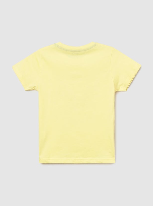 MAX Boys Typographic Print Crew Neck T-shirt