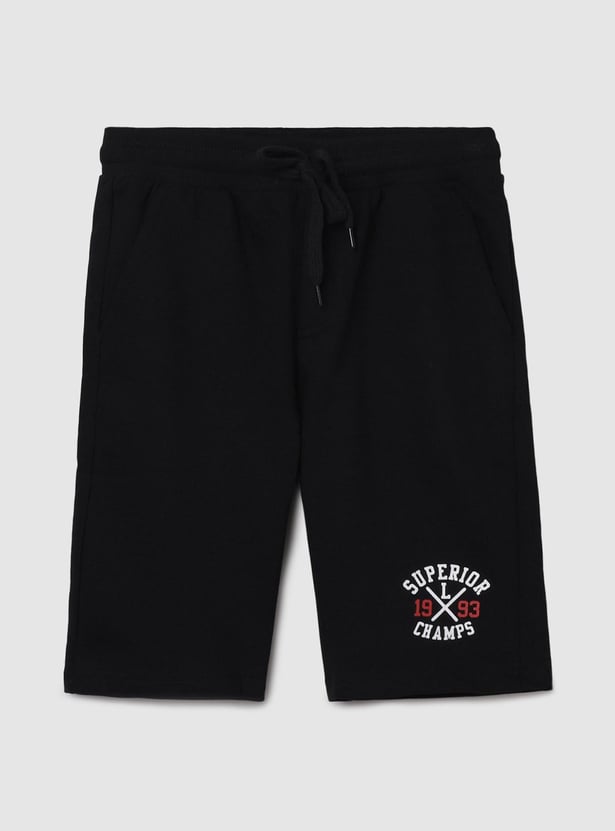 Boys Printed Elasticated Shorts