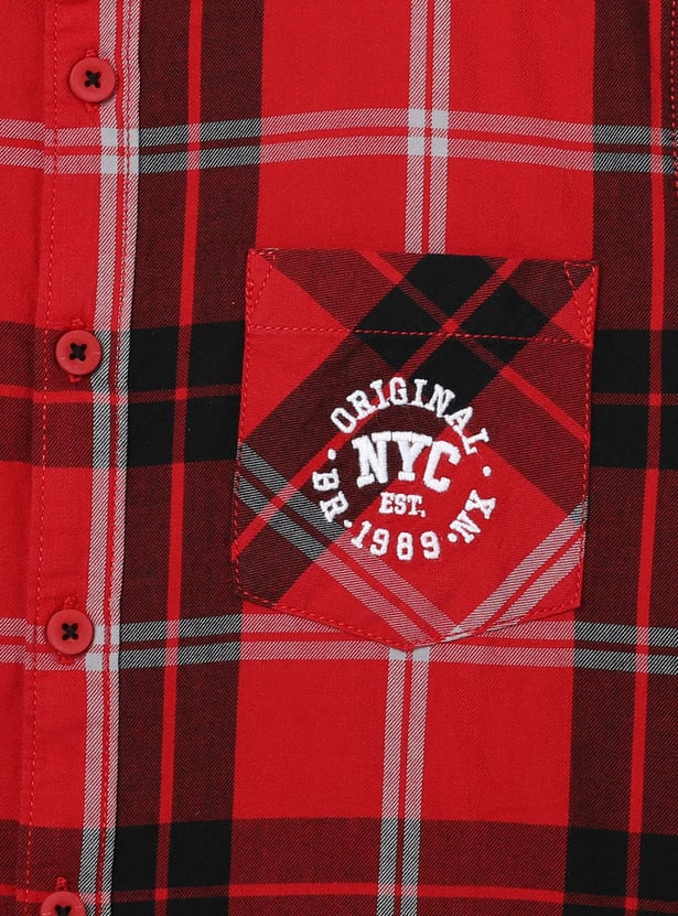 MAX Boys Checked Shirt
