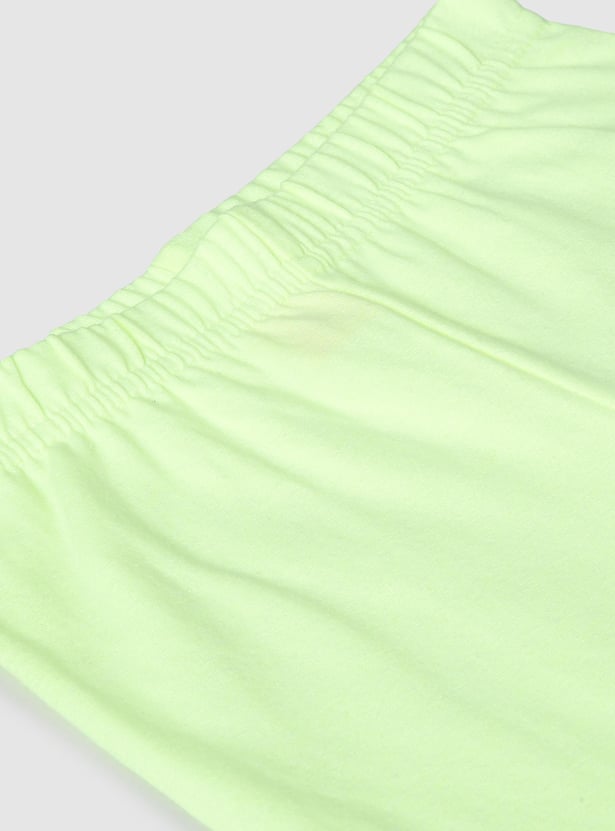 Girls Solid Leggings