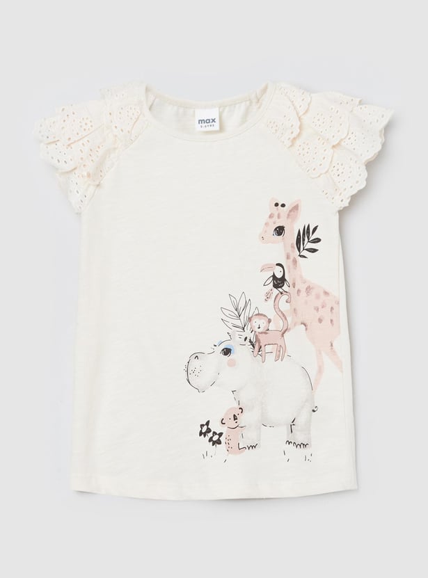 Girls Printed Top