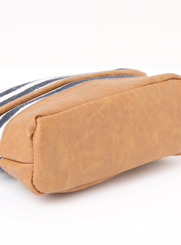 Women Striped Sling Bag