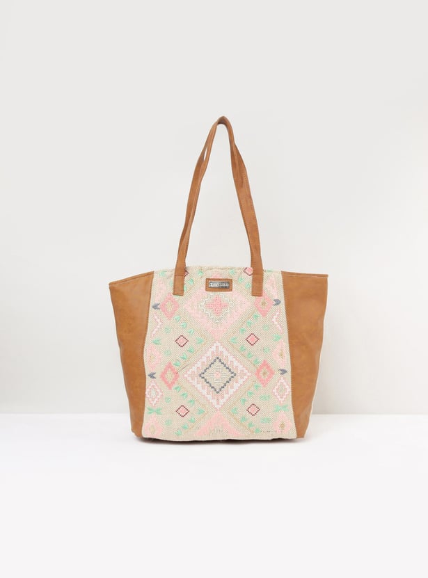 MAX Women Embroidered Shoulder Bag