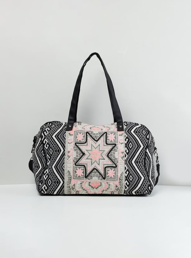 MAX Women Printed Weekender Bag