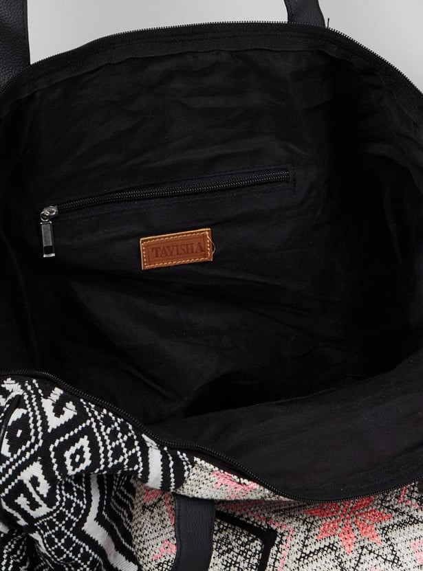 MAX Women Printed Weekender Bag
