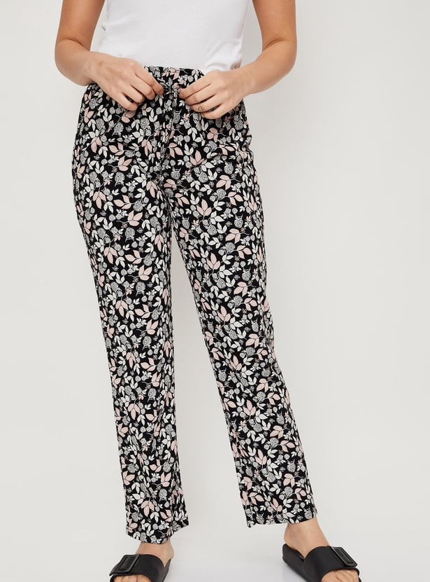 Women Printed Elasticated Pyjamas