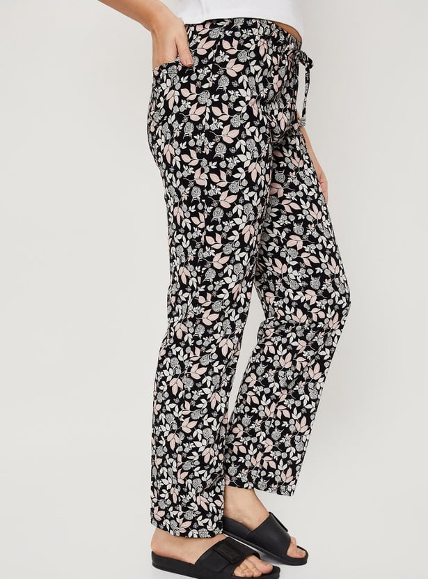 Women Printed Elasticated Pyjamas