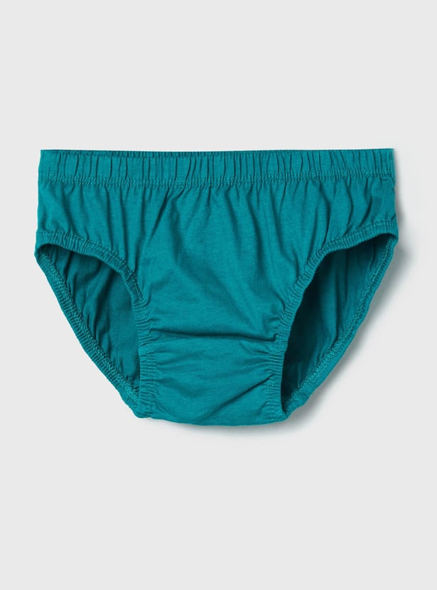 Boys Solid Brief - Pack of 3