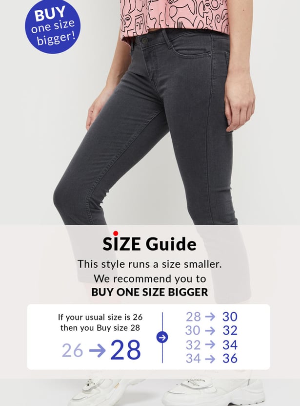 Women Solid Denim Capris