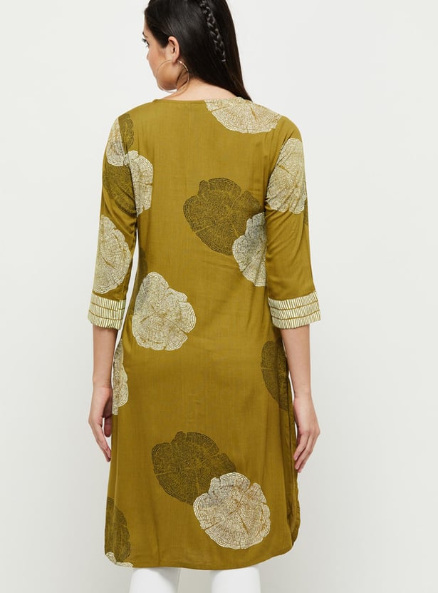 Women Printed Straight Kurta