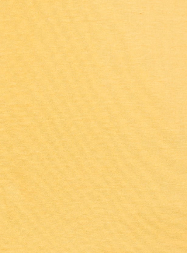 Women Printed Lounge T-shirt with Capris