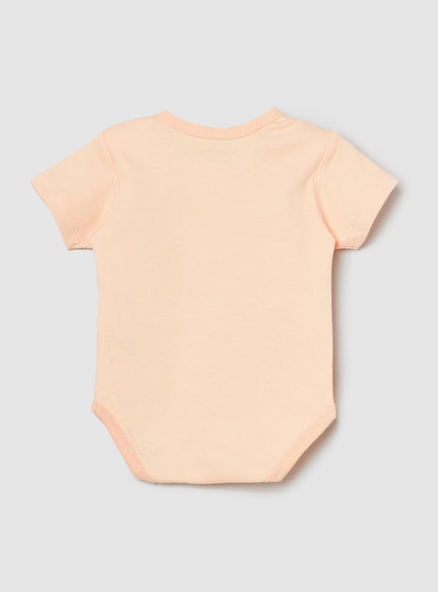 Boys Printed Bodysuit- Pack of 2