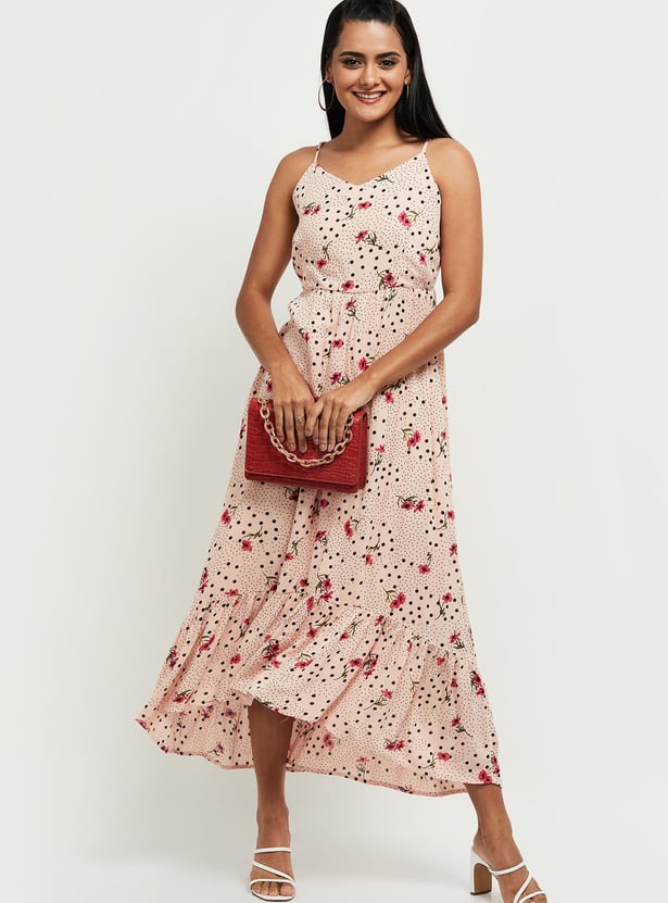 Women Printed Sleeveless Dress