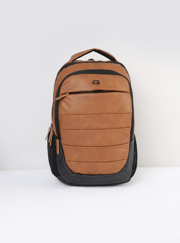 MAX Men Colourblocked Laptop Backpack