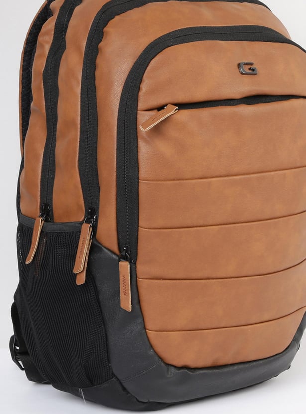 MAX Men Colourblocked Laptop Backpack