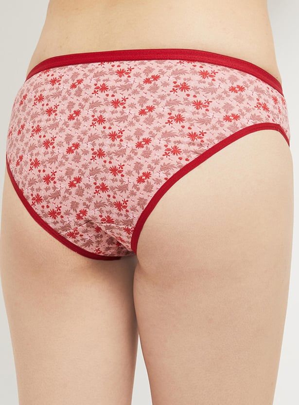 Women Printed Hipster Panties - Pack of 3